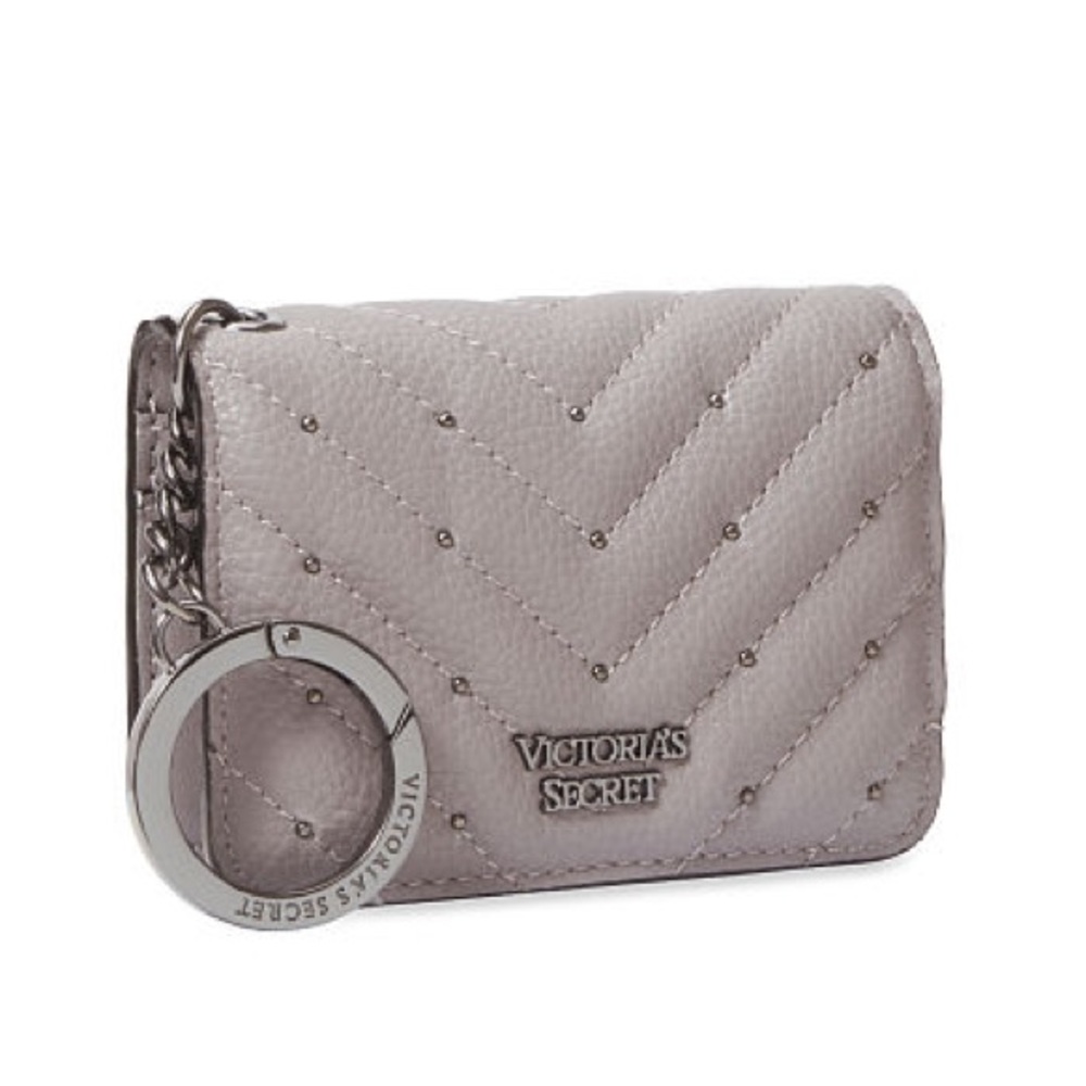 Victoria’s Secret Studded V-Quilt Card Case